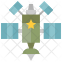 Satellite Military Communication Icon