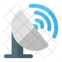 Satellite Dish Network Communicaton Icon