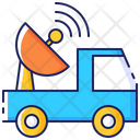 Truck Satellite Vehicle Icon