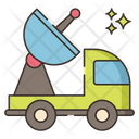Satellite Truck Icon