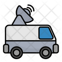 Satellite Van Icon