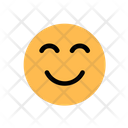 Satisfied Emoji Emoticons Icon