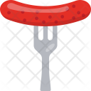 Sausage Hot Dog Meat Icon