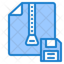 Save Archive Save Archive File Data Storage Icon
