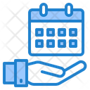Save Calendar Date Day Icon