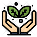 Green Protect Save The World Icon