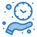 Save Time Clock Hand Icon