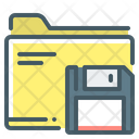 Folder Save Save To Folder Icon
