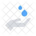 Save Water Hand Icon