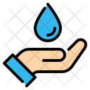 Save Water Drop Icon