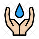 Drop Care Safety Icon