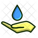 Hand Water Nature Icon