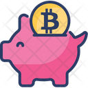 Saving Bitcoin Consumption Icon