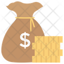 Dollar Bag Savings Investment Icon