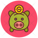 Savings Money Collecting Budget Holding Icon