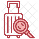 Scan Suitcase Suitcase Verification Icon