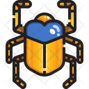 Scarab Beetle Insect Prejudicial Insect Icon