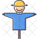 Scarecrow Hat Agriculture Icon