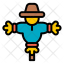 Scarecrow Hat Agriculture Icon