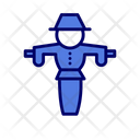 Scarecrow Crops Fields Icon