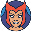 Scarlet Witch Villain Warrior Icon