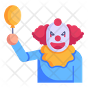 Scary Clown Icon