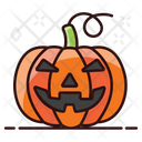 Scary Pumpkin Halloween Pumpkin Pumpkin Icon