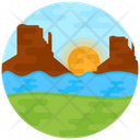 Landscape Nature Scenic View Icon