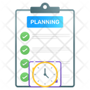 Schedule Planning Icon