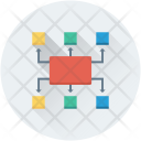 Hierarchy Management Sitemap Icon