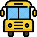 School Bus Education Icon