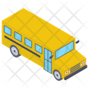 School Bus Van School Conveyance Icon