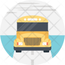 Passengers Bus School Icon