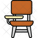 School Chair Student Chair Study Chair Icon