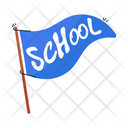 School Flag Icon