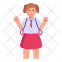 School Girl Icon