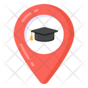 School Location Navigation Gps Icon