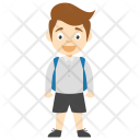 Schoolboy Student Boy Icon