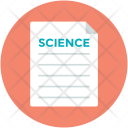 Science Research Paper Icon