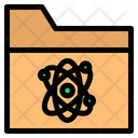 Science Folder Atom Science Icon