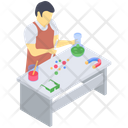 Science Lab Practical Scientific Laboratory Chemistry Research Icon