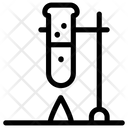 Scientific Experiment Test Tube Laboratory Icon