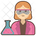 Scientist Female Icon