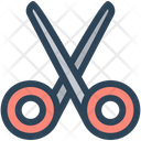 Education Scissor Cut Icon