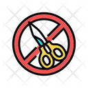Scissor Use Safety Icon