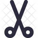 Scissor Cutting Tool Icon