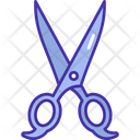 Open Hair Scissors Icon