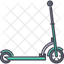 Kick Scooter Transport Icon