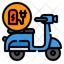 Scooter Charge Icon