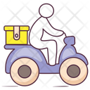 Scooter Delivery Icon
